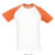 White/Orange